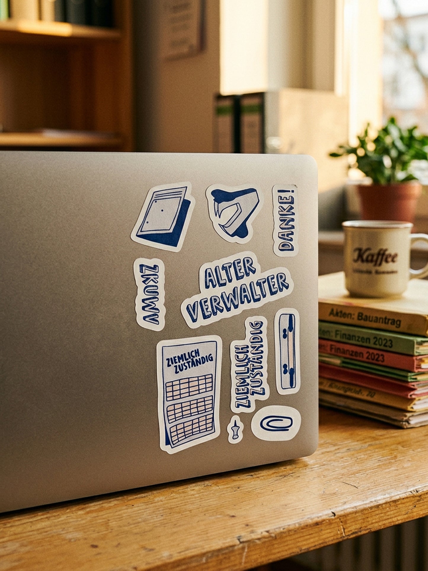 Alter Verwalter Sticker-Set (10 Motive, A6-Bogen)