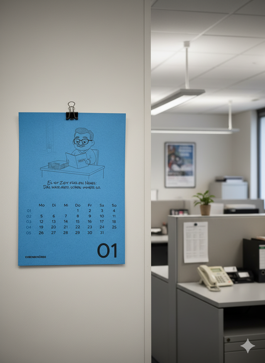 VORBESTELLUNG Community Kalender 2026 | feat. Behörden-Bernd