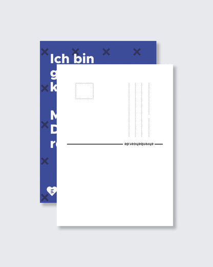 Postkarte „Demokratie retten"