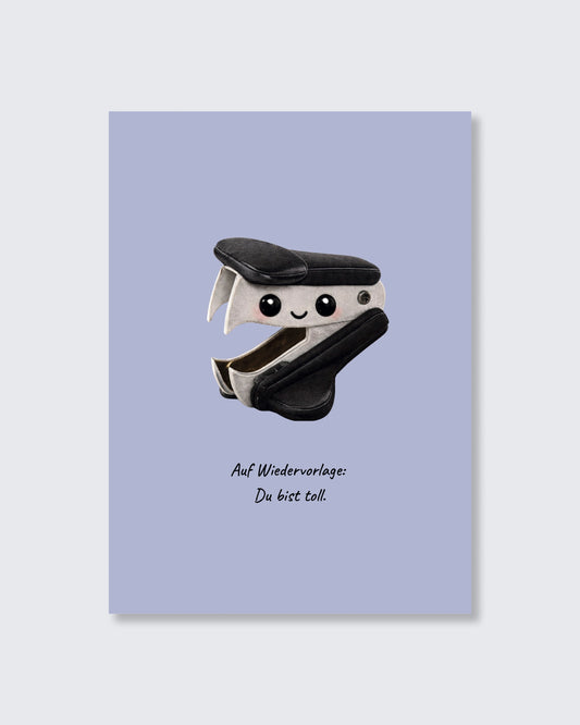 Postkarte „Ernie Entferni"