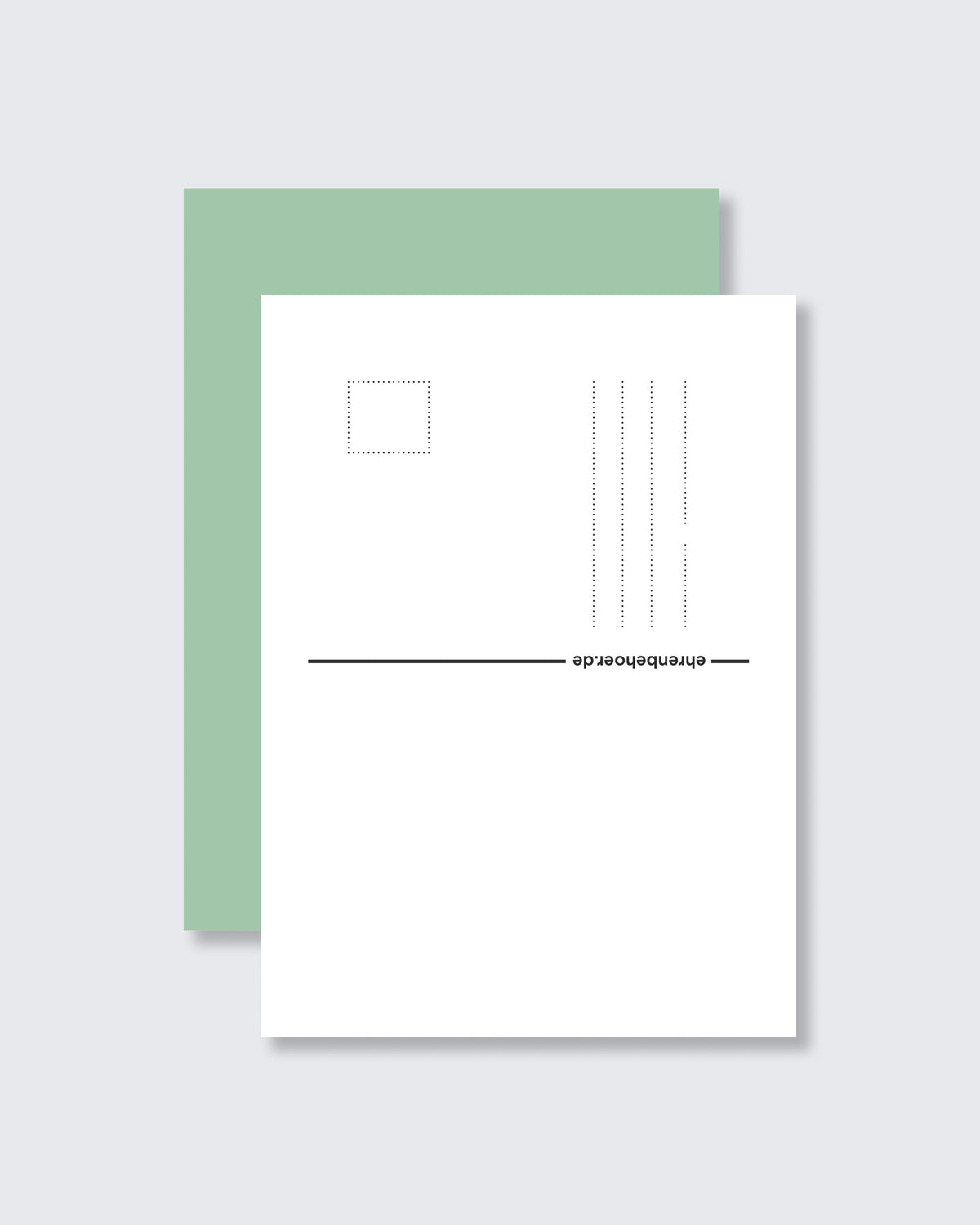 Postkarte „Printi"