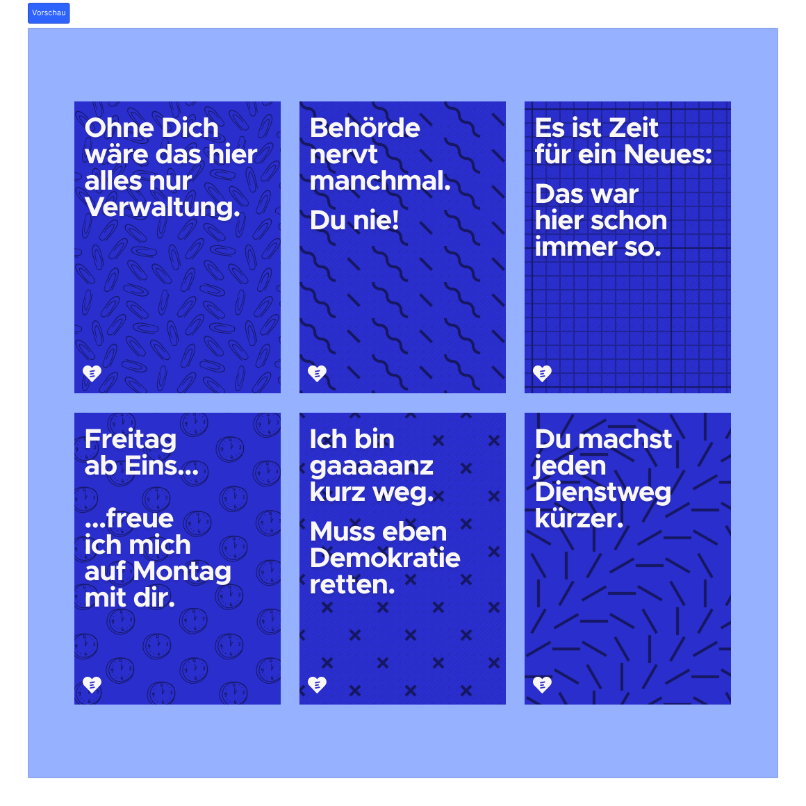 Wertschätzungskarten Set - Motivation für den Behördenalltag