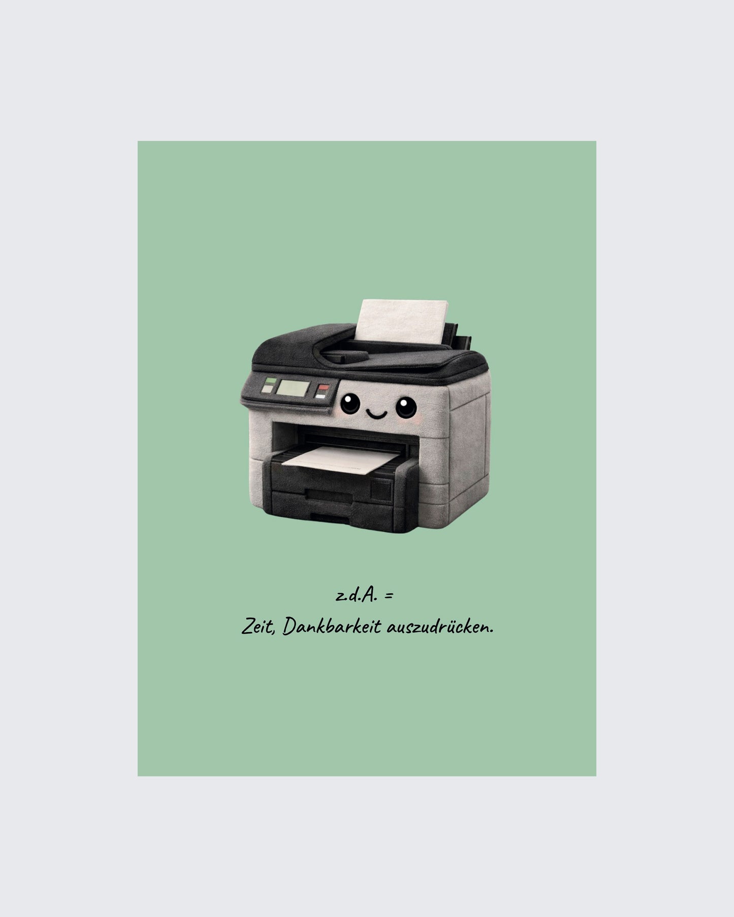 Postkarte „Printi"